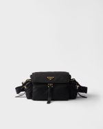 Prada Explore medium Re-Nylon shoulder bag with flap